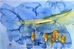 Двама поети, 35/50, авт. техника/хартия