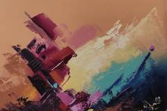 Утро 2 , маслени бои/платно , 46/55 см