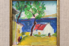 На море , масл.бои/платно, 12/12 см