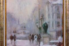 Лъвов мост, масл.бои/платно, 40/30 см