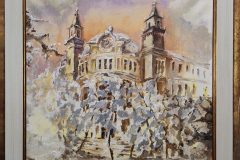 Министерство на земеделието, масл.бои/платно, 40/40 см