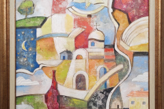 Свят ден, масл.бои/платно, 40/40 см